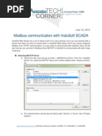 TechCorner 34 - Modbus Communication With Indusoft SCADA