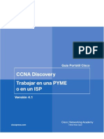 CCNA Discovery Trabajar en Una PYME o en Un ISP