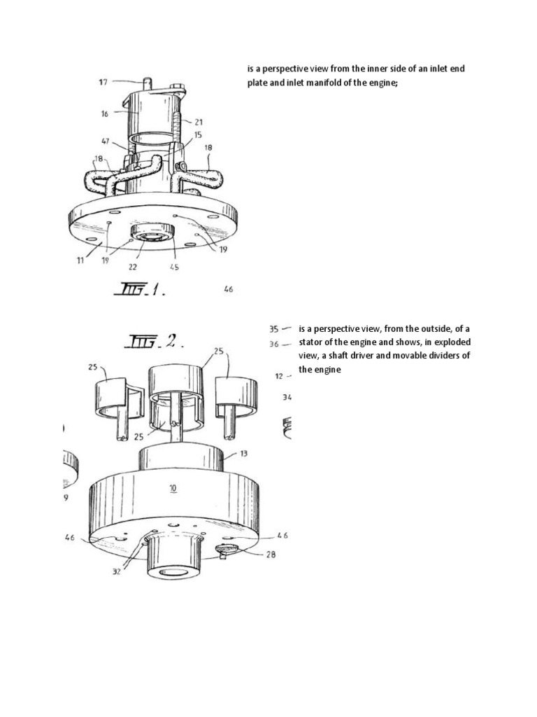 Is A Perspective View From The Inner Side of An Inlet End Plate and ...