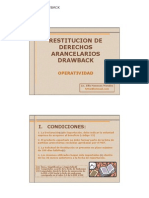 Drawback-Restitución-Derechos-Arancelarios