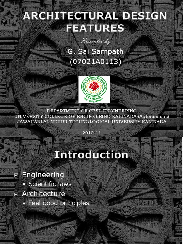 Architectural Design Features - General | PDF | Ornament (Art ...