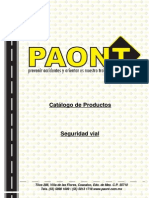 Paont - Catálogo de Señalización