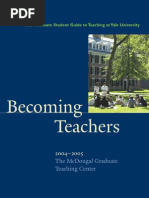 Becoming Teachers Yale