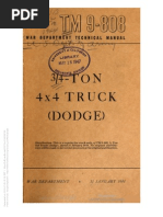 Download TM9-808 DODGE 34 TON 4 X 4 TRUCK by Anonymous cvKWqch SN153243048 doc pdf