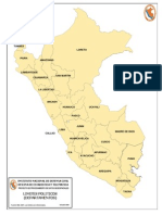 Limites de departamento y provincias del Perú