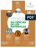 Afiche Seminario Innovacion Materiales