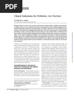 journal Clinical Indication for Probiotics