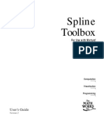 Splines Toolbos Use Matlab