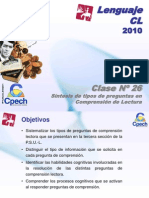 Clase 26 Lenguaje Cpech - Sintesis (OliverClases)