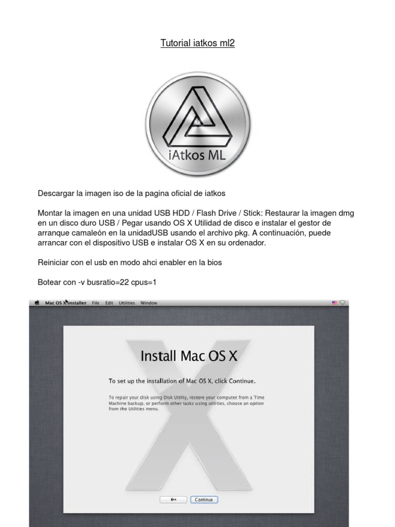 Tutorial de Instalación iAtkos ML2 | PDF | Buscador (software ...
