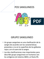 GRUPOS SANGUINEOS