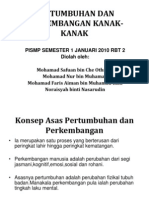 Pertumbuhan Dan Perkembangan Kanak-Kanak