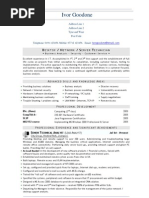 IT Network Server Technician CV