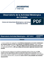 CIMCC - Observatorio 2012 09