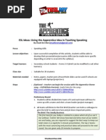 Download ESL Ideas Using The Apprentice Idea in Teaching Speaking  by Chuah Kee Man SN153309588 doc pdf