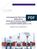 Leveraging The Next Generation Network To Seize The IP Centrex Opportunity