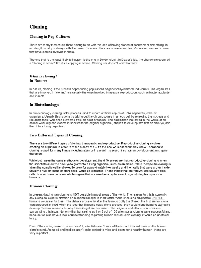 molecular cloning research paper