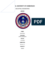 National University of Chimborazo: Industrial Engineering