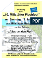 Fischfest am 13. Juli 2013 in Millstatt