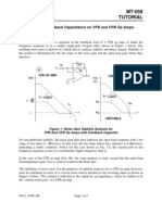 MT-058 Tutorial: Effects of Feedback Capacitance On VFB and CFB Op Amps