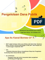 Sharing Pengalaman KBCF