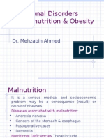 Undernutrition & Obesity
