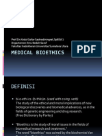 Medical Bioethics