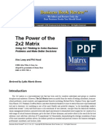 The Power of 2X2 Matrix PDF