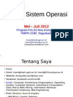 Praktikum Sistem Operasi