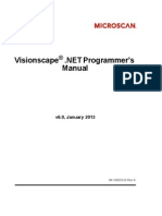 Visionscape .NET Programmer's Manual PDF
