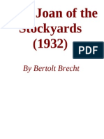 Bertolt Brecht's Saint Joan of the Stockyards