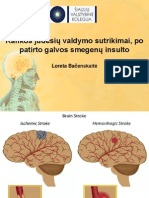 Rankos Judesių Valdymas Po Insulto