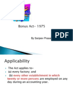 Bonus Act 1975