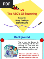 The ABC's of Searching: Lesson 2