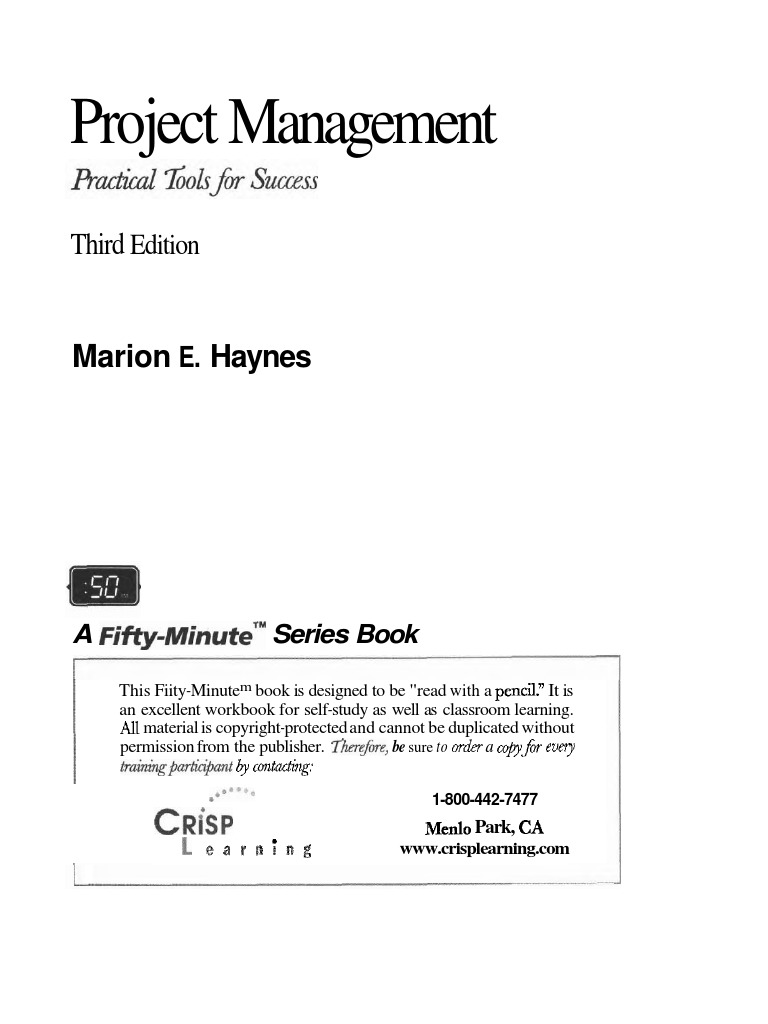 Project Management A Practical Guide For Success | PDF