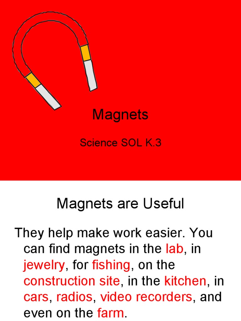 Magnets and Its Use | PDF