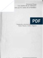 Kant Inmanuel Los Suenos de Un Visionario