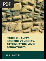 Download Rock Quality Seismic Velocity Attenuation and Anisotropy by Ferrando Naez SN153383716 doc pdf