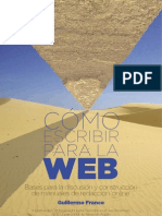 Como Escribir Para La Web