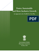 Faster, Sustainable and More Inclusive Growth_An Approach to the Twelfth Five Year Plan