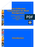 Data Collection Technologies For Road Management