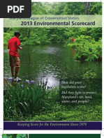 Download 2013 Environmental Scorecard by Maryland League of Conservation Voters SN153408412 doc pdf