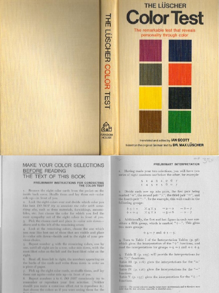 TheLuscherColorTest | PDF