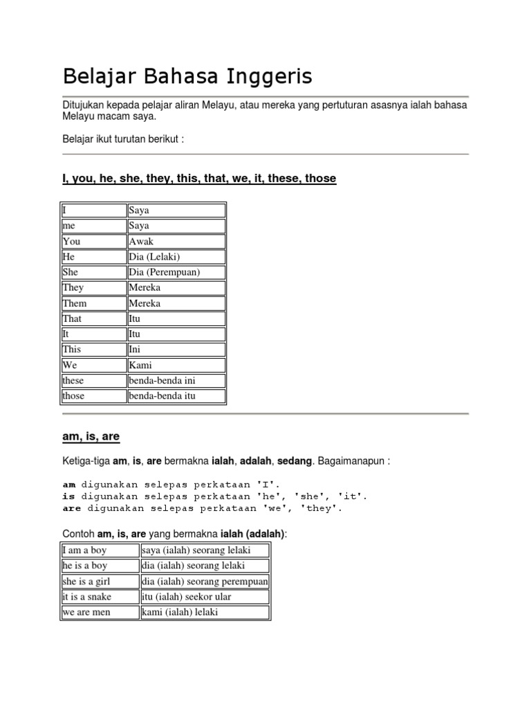 Penyambung Ayat In English