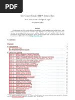 The Comprehensive Latex Symbol List