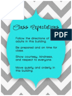 Class Expectations - Black