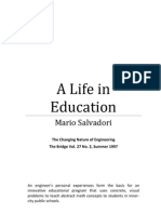 A Life in Education