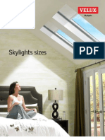 Velux ResidentialProductSizes