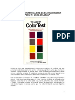 Test Max Luscher (8 Colores) - II