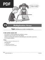 Multiplication Arrays